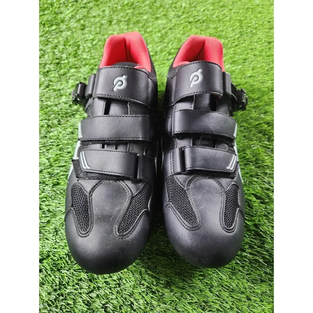 Peloton Cycling Shoes Mens Size 11 Black Spin Bike Delta Cleats Sneakers PL-SH-B